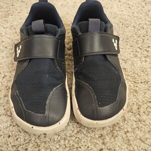 Vivo Barefoot Black Kids Sneakers with Velcro